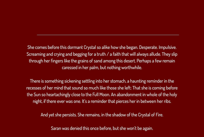 write fanfiction or your original ideas